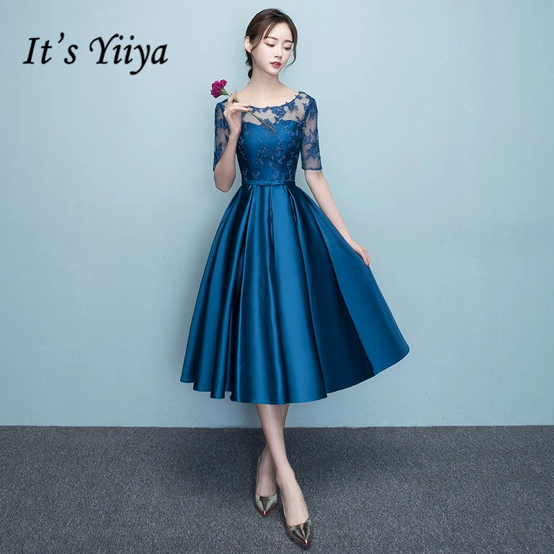 It's YiiYa Cocktail Dresses O-neck Short Sleeve Embroidery Illusion Zipper Knee Length Formal Dress Party Gowns LX179 In Stock
It's YiiYa Cocktail Dresses O-neck Short Sleeve Embroidery Illusion Zipper Knee Length Formal Dress Party Gowns LX179 In Stock