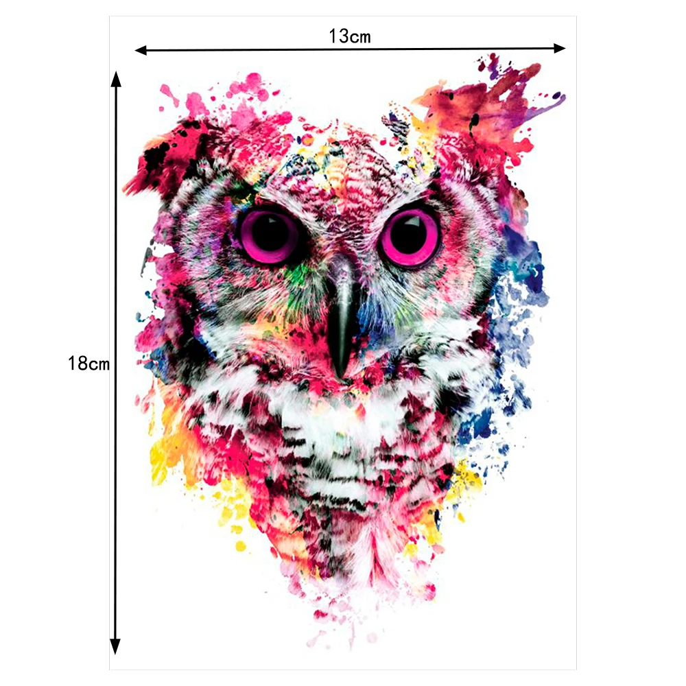 F new 2 pcs set lovely Sheet Colorful Body Art Catoon Drawing Temporary Tattoo Women Men Owl Decal Design Waterproof Tattoo
F new 2 pcs set lovely Sheet Colorful Body Art Catoon Drawing Temporary Tattoo Women Men Owl Decal Design Waterproof Tattoo