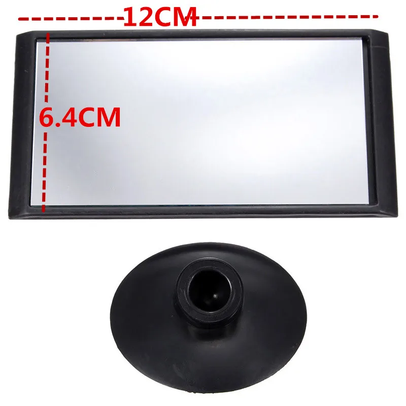 Universal Black 12cm Car Easy View Rear Back Seat Baby Child Safety Mirror Suction Mirror Rear Baby Mirror Auto Car Accessorie