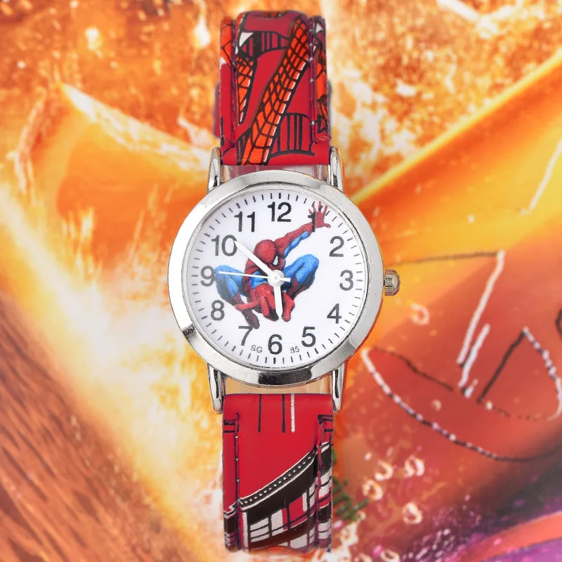 Hot Sale SpiderMan Children Watch Five Styles Cute Cartoon Kids Watches Rubber Quartz Children's Watch Birthday Children Gift
Hot Sale SpiderMan Children Watch Five Styles Cute Cartoon Kids Watches Rubber Quartz Children's Watch Birthday Children Gift