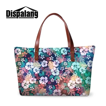 Dispalang 3D floral printing women handbags large capacity girls beach bag vintage ladies tote bags new OL style women's handbag
Dispalang 3D floral printing women handbags large capacity girls beach bag vintage ladies tote bags new OL style women's handbag