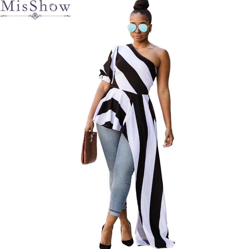 Plus Size Women Fashion One Shoulder Striped Dress 2019 Summer One Shoulder Short Sleeve mini Dresses Asymmetrical Dress Vestido
Plus Size Women Fashion One Shoulder Striped Dress 2019 Summer One Shoulder Short Sleeve mini Dresses Asymmetrical Dress Vestido