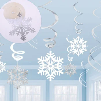Winter Christmas Snowflake Paper Foil Swirl Ceiling Winter Wonderland Decoration Instant Snow Cold Heart For Home Hotel
Winter Christmas Snowflake Paper Foil Swirl Ceiling Winter Wonderland Decoration Instant Snow Cold Heart For Home Hotel