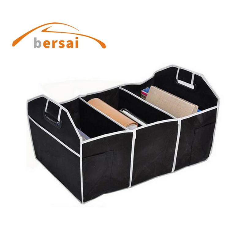 BERSAI Oxford Three independent storage space storage box non-woven box Car Trunk storage box Organizer Shoes clothes Storage
BERSAI Oxford Three independent storage space storage box non-woven box Car Trunk storage box Organizer Shoes clothes Storage