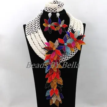 Popular Beige Crystal African Wedding Jewelry Set Nigerian Fashion Beads Necklace Women Bridal Jewelry Sets Free Shipping ABK171
Popular Beige Crystal African Wedding Jewelry Set Nigerian Fashion Beads Necklace Women Bridal Jewelry Sets Free Shipping ABK171
