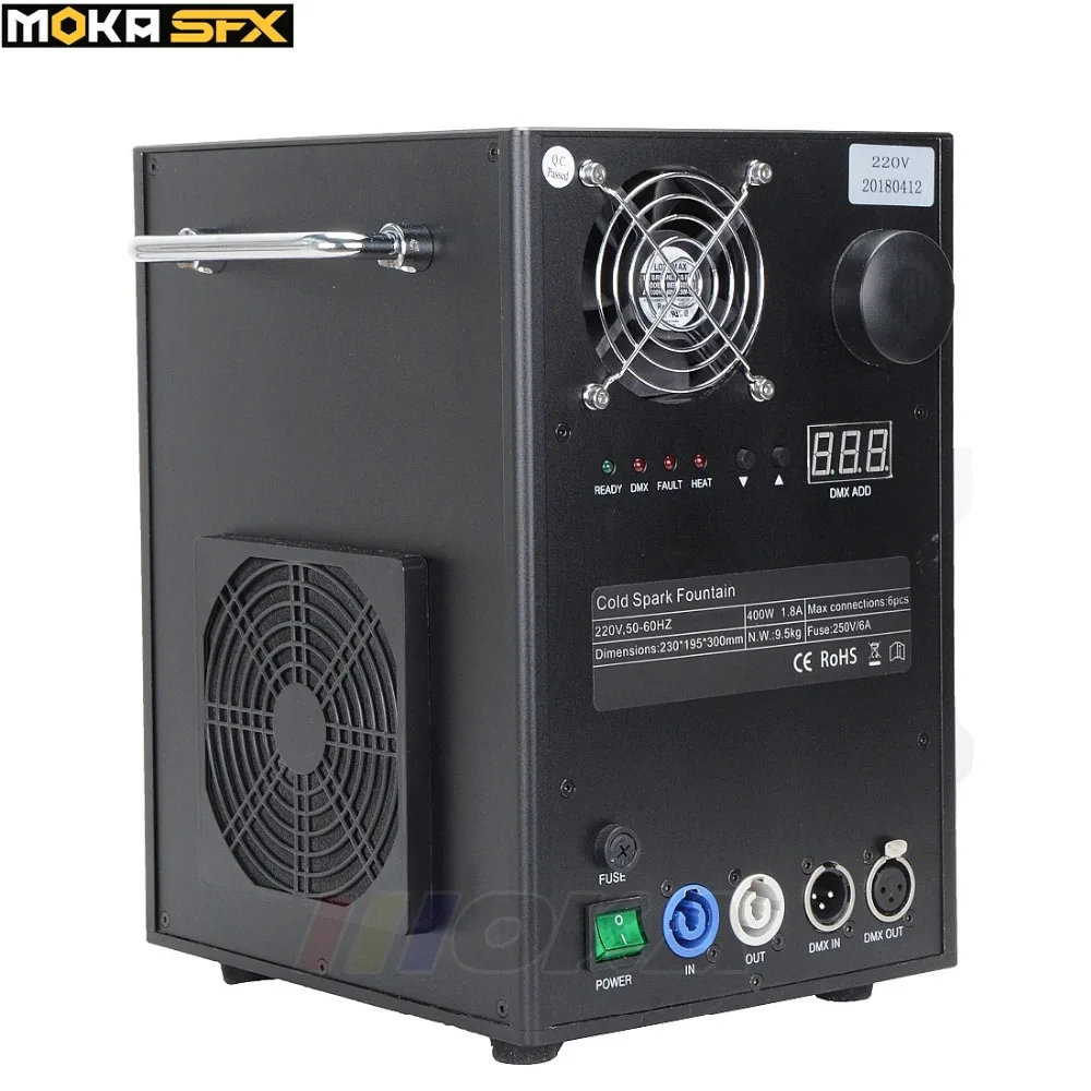 4pcs DMX Cold Spark Machines Smokeless Wireless Remote Control for Wedding Nightclub Stage Party Flame Machine
4pcs DMX Cold Spark Machines Smokeless Wireless Remote Control for Wedding Nightclub Stage Party Flame Machine