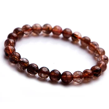 100% Natural Copper Rutilated Quartz Crystal Stretch Round Beads Powerful Bracelet 8mm Gemstone Jewelry AAAAA
100% Natural Copper Rutilated Quartz Crystal Stretch Round Beads Powerful Bracelet 8mm Gemstone Jewelry AAAAA