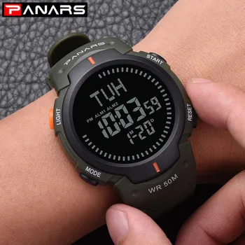 PANARS Fashion Top Brand Men Watch Digital Electronic Sport Watches Military Waterproof LED Outdoor For Compass Watch zegarek
PANARS Fashion Top Brand Men Watch Digital Electronic Sport Watches Military Waterproof LED Outdoor For Compass Watch zegarek
