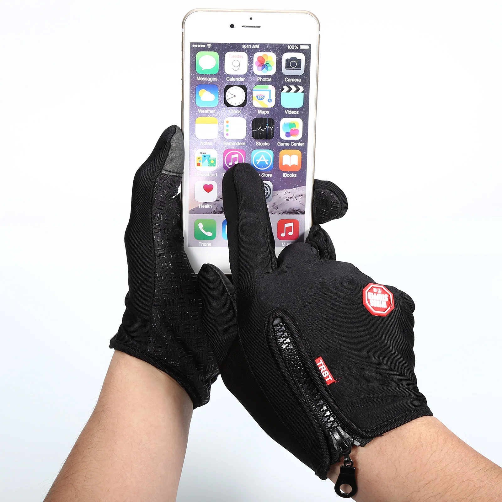 1 Pair of Touch Screen Gloves Outdoor Bicycle Gloves Casual Windproof Waterproof Full Finger Gloves Men Women Gloves Black
1 Pair of Touch Screen Gloves Outdoor Bicycle Gloves Casual Windproof Waterproof Full Finger Gloves Men Women Gloves Black