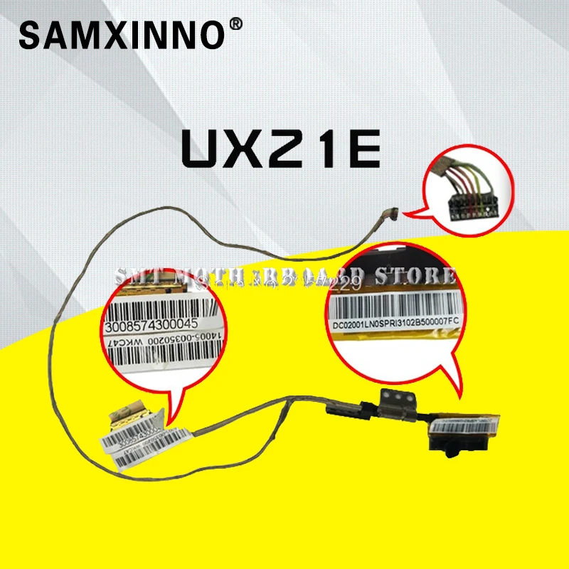 New Original LVDS/LED/LCD Video Flex Cable For ASUS Notebook UX21 UX21E Laptop Screen Display Cable Tested Well Motherboard
New Original LVDS/LED/LCD Video Flex Cable For ASUS Notebook UX21 UX21E Laptop Screen Display Cable Tested Well Motherboard
