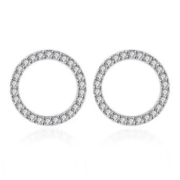 Anenjery Silver Color Geometric Star Heart Square Mosaic Zircon Stud Earrings For Women Gift S-E539
Anenjery Silver Color Geometric Star Heart Square Mosaic Zircon Stud Earrings For Women Gift S-E539