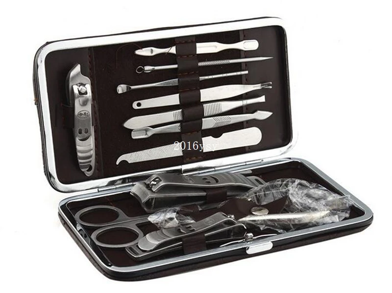 Nail Care Set Pedicure Scissor Tweezer Ear Pick Utility Manicure Set Tools Stainless steel 1*12 in 1 Manicure/Pedicure Tool Kit
Nail Care Set Pedicure Scissor Tweezer Ear Pick Utility Manicure Set Tools Stainless steel 1*12 in 1 Manicure/Pedicure Tool Kit
