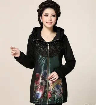 Plus Size L-5XL Spring Autumn Women's Jackets Casual Slim Hooded Jacket Outerwear Long Sleeve Women Print Coat AAB398
Plus Size L-5XL Spring Autumn Women's Jackets Casual Slim Hooded Jacket Outerwear Long Sleeve Women Print Coat AAB398