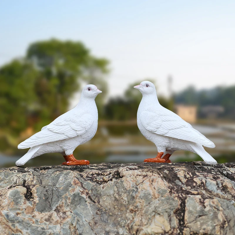 Outdoor Dove Statue Home Furnishings Resin Decoration Birds Hotel Crafts Simulated Animal Ornament Creative Figurines Miniatures
Outdoor Dove Statue Home Furnishings Resin Decoration Birds Hotel Crafts Simulated Animal Ornament Creative Figurines Miniatures