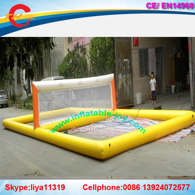 inflatable water volleyball court 2