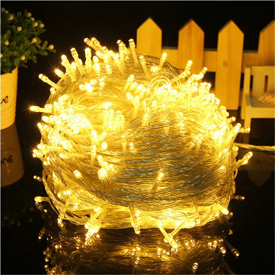 10M Waterproof 110V/220V 100 LED holiday String lights for Christmas Festival Party Fairy Colorful Xmas LED String Lights
10M Waterproof 110V/220V 100 LED holiday String lights for Christmas Festival Party Fairy Colorful Xmas LED String Lights