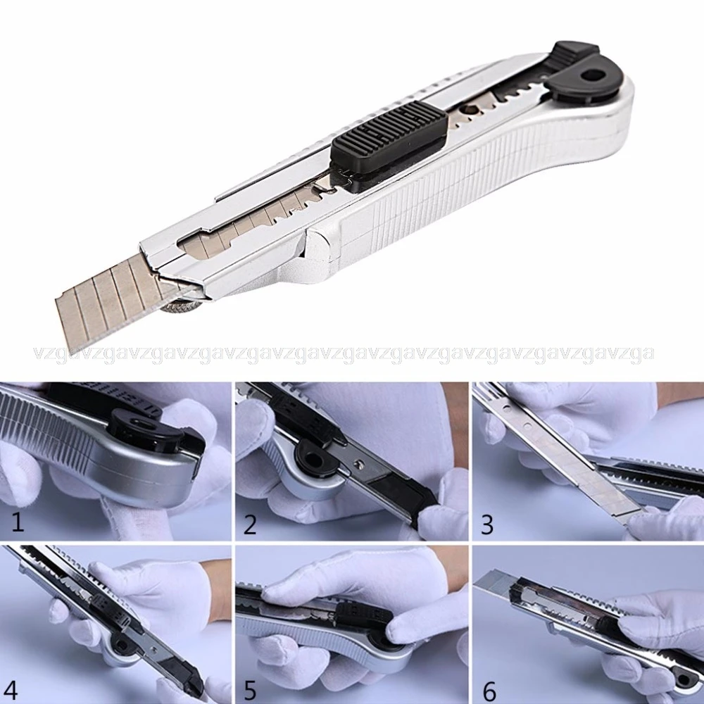 Durable Large Utility Knife Box Wallpaper Cutter Razor Blade Tool Retractable JUN12 dropship
Durable Large Utility Knife Box Wallpaper Cutter Razor Blade Tool Retractable JUN12 dropship