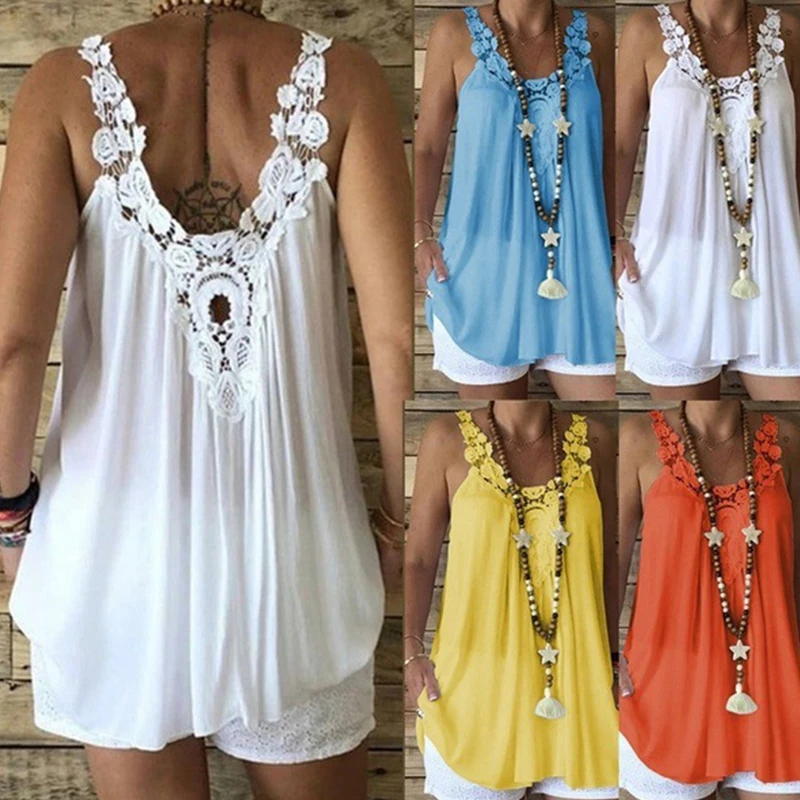 Women Casual Loose Blouse Plus Size Chiffon Blouses Female Summer Sleeveless Vests
Women Casual Loose Blouse Plus Size Chiffon Blouses Female Summer Sleeveless Vests