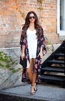 Women Ladies Summer Hot Vintage Floral Print Open Cape Half Batwing Sleeve Casual Coat Loose Blouse kimono Beach Jacket Cardigan
Women Ladies Summer Hot Vintage Floral Print Open Cape Half Batwing Sleeve Casual Coat Loose Blouse kimono Beach Jacket Cardigan