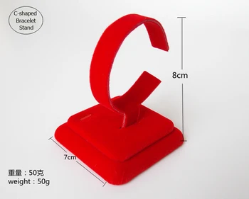 Portable Charm Red Velvet Bracelet Bangle Anklet Chain Jewelry Display C Stand Holder Rack Shoulder Case Watch Bijoux Organizer
Portable Charm Red Velvet Bracelet Bangle Anklet Chain Jewelry Display C Stand Holder Rack Shoulder Case Watch Bijoux Organizer