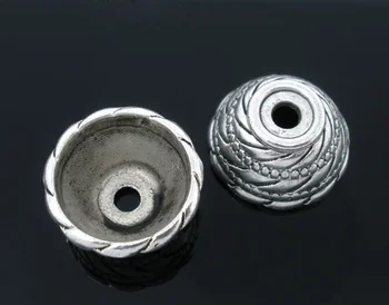8SEASONS 20 PCs antique silver-color Beads Caps Findings Fit 14-20mm Beads (B04513)
8SEASONS 20 PCs antique silver-color Beads Caps Findings Fit 14-20mm Beads (B04513)