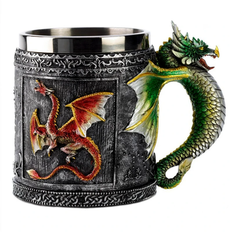 Double Wall Stainless Steel 3D Skull Mugs Fly Dragon Drinking Mug Cup Home Office Table Decor Geek Coffee Cup Christmas Gift
Double Wall Stainless Steel 3D Skull Mugs Fly Dragon Drinking Mug Cup Home Office Table Decor Geek Coffee Cup Christmas Gift