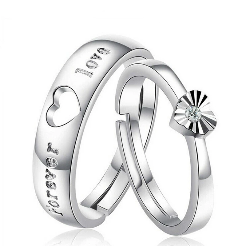 Hot Selling Hollow Heart Silver Color Ring Forever Love Couple Ring for Women Men High Quality Valentine's Day Gifts
Hot Selling Hollow Heart Silver Color Ring Forever Love Couple Ring for Women Men High Quality Valentine's Day Gifts