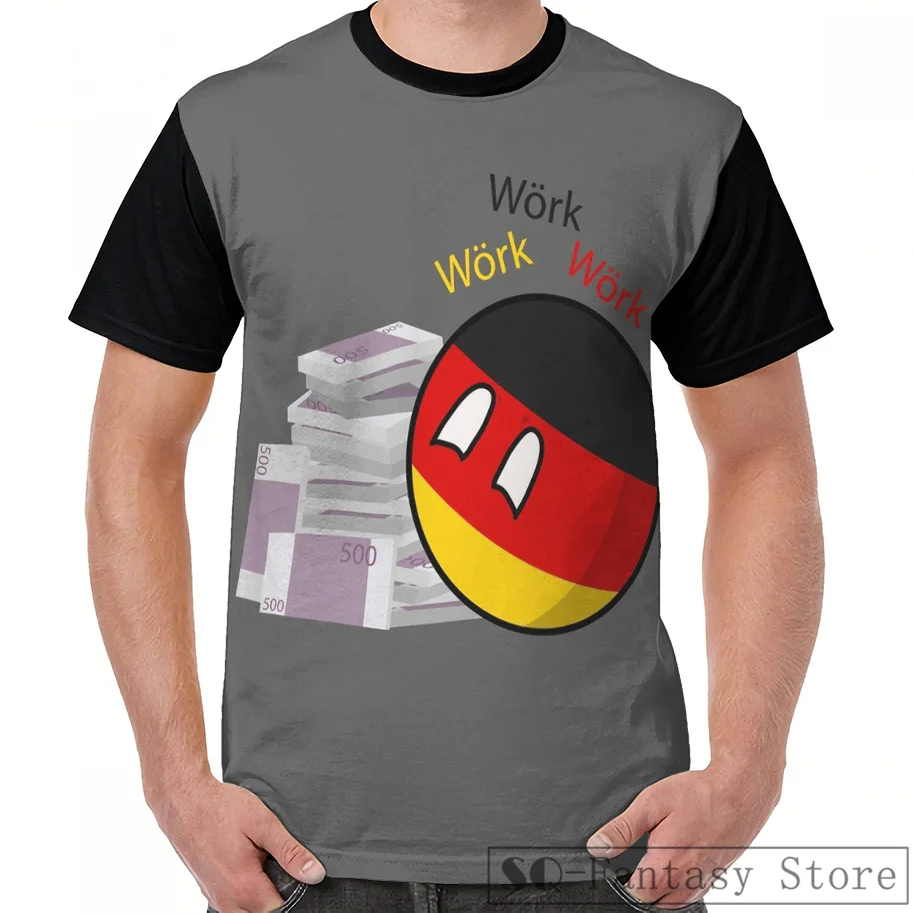 Casual print men t shirt women tops tee Polandball Germany doing business Graphic T-Shirt men summer Short Sleeve cute tshirts
Casual print men t shirt women tops tee Polandball Germany doing business Graphic T-Shirt men summer Short Sleeve cute tshirts