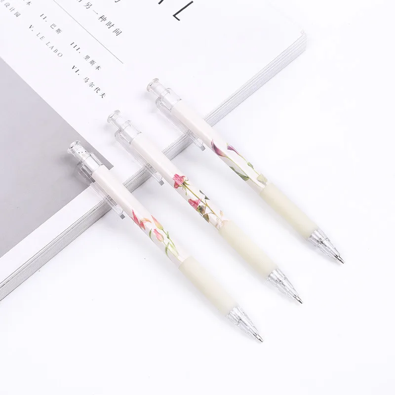 3 шт. цветок милый механический карандаш 0.5 мм Kawaii Школа Канцтовары магазине