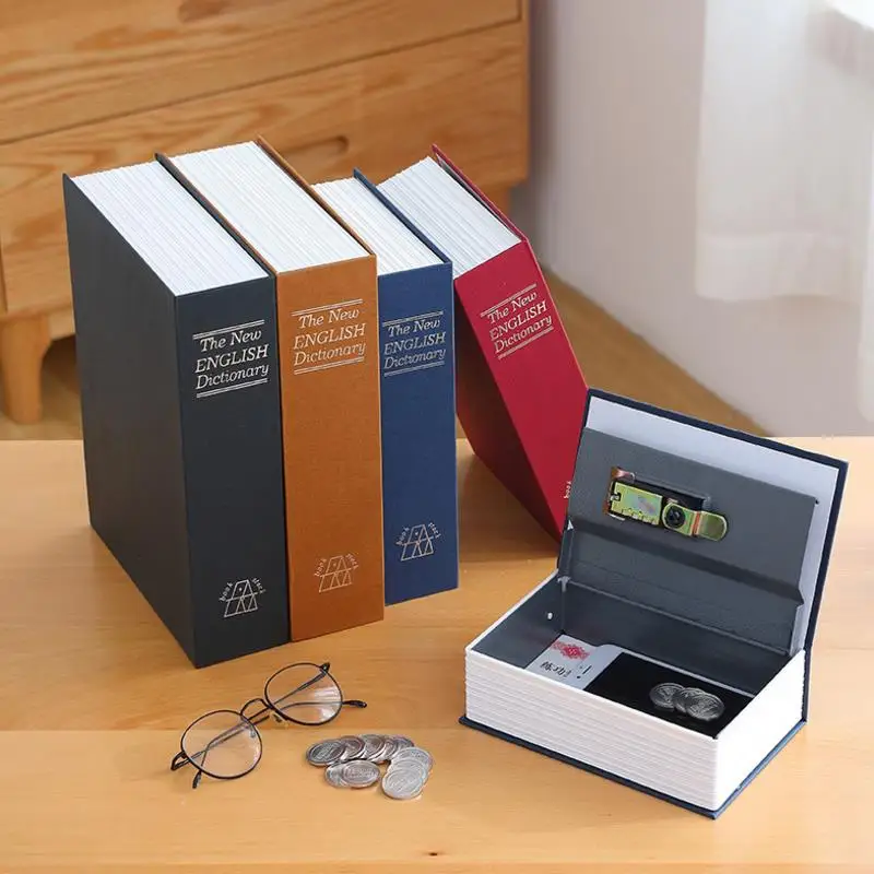 New Novelty Security Simulation Dictionary Book Case Lock For Cash Money Jewelry Secret Safe Storage
New Novelty Security Simulation Dictionary Book Case Lock For Cash Money Jewelry Secret Safe Storage