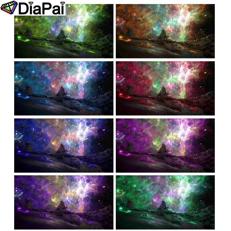 DIAPAI 5D DIY Diamond Painting 100% Full Square/Round Drill "Colored stars" 3D Embroidery Cross Stitch Home Decor
DIAPAI 5D DIY Diamond Painting 100% Full Square/Round Drill "Colored stars" 3D Embroidery Cross Stitch Home Decor