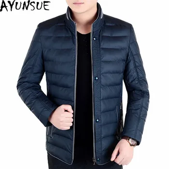 AYUNSUE Winter Male Jacket Mens White Duck Down Coat Stand Collar Men Jackets Casual Warm Down Coats Casaco Masculino WXF143
AYUNSUE Winter Male Jacket Mens White Duck Down Coat Stand Collar Men Jackets Casual Warm Down Coats Casaco Masculino WXF143