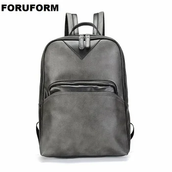 2019 Vintage Waterproof Laptop Backpack Men Leather School Backpacks For Teenager Men Casual Daypacks Mochila Male LI-2200
2019 Vintage Waterproof Laptop Backpack Men Leather School Backpacks For Teenager Men Casual Daypacks Mochila Male LI-2200