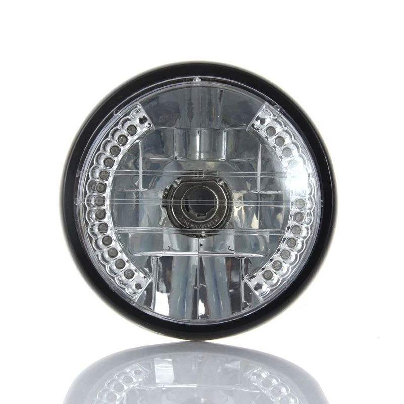 7 inch Harley Motorcycle Headlight Round LED Turn Signal Indicator For Harley Bobber Dyna Honda YAMAHA YBR125 YBR 125 2002-13
7 inch Harley Motorcycle Headlight Round LED Turn Signal Indicator For Harley Bobber Dyna Honda YAMAHA YBR125 YBR 125 2002-13