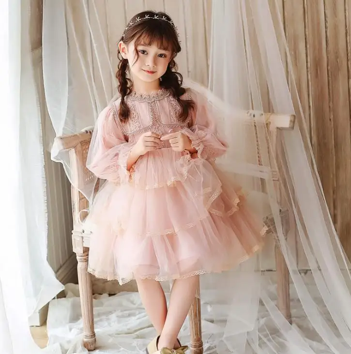 2019 Fall Sweet Thicker Lace Cake Dresses For Girls Princess, Children Fashion Candy Dress 5 pcs/lot, Wholesale
2019 Fall Sweet Thicker Lace Cake Dresses For Girls Princess, Children Fashion Candy Dress 5 pcs/lot, Wholesale