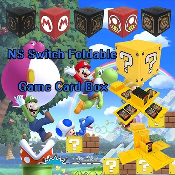 For Nintendo Switch NS Accessories Console Game Card Foldable Case Portable Card Holder Shockproof Hard Shell NS Switch Storage
For Nintendo Switch NS Accessories Console Game Card Foldable Case Portable Card Holder Shockproof Hard Shell NS Switch Storage