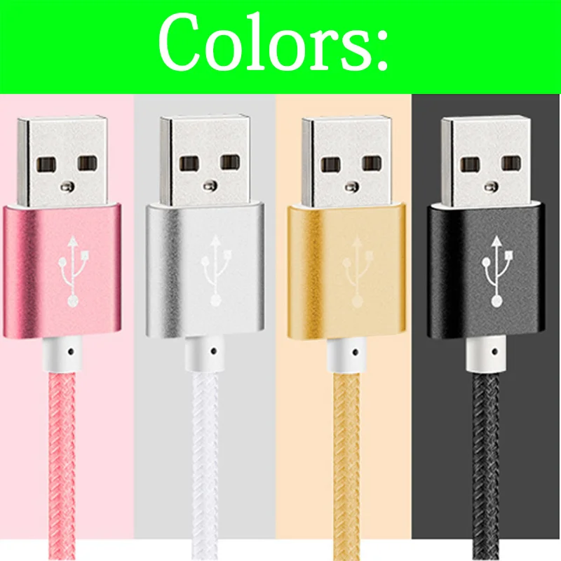 100CM Nylon Braided Cable 2A Quick Charger Micro USB Data V8 Cable For Samsung Galaxy c7 c9 s6 s7 edge Note 4 5 J1 J3 J5 J7 Pro
100CM Nylon Braided Cable 2A Quick Charger Micro USB Data V8 Cable For Samsung Galaxy c7 c9 s6 s7 edge Note 4 5 J1 J3 J5 J7 Pro