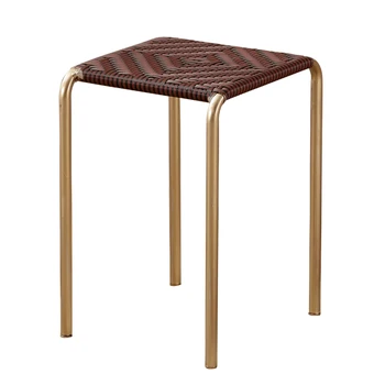 Lightweight folding rattan small square stool shoe bench home plastic dining stool
Lightweight folding rattan small square stool shoe bench home plastic dining stool