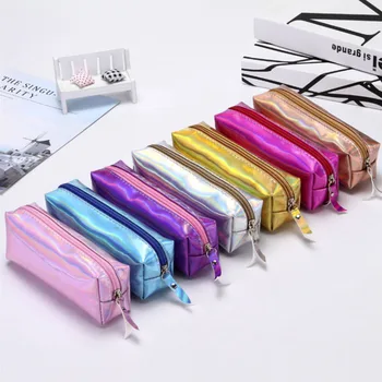 Quality PU Iridescent Laser Pencil School Supplies Stationery Gift Pencilcase School Pencil Case School Tools
Quality PU Iridescent Laser Pencil School Supplies Stationery Gift Pencilcase School Pencil Case School Tools