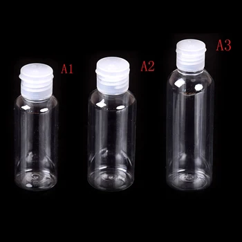 3PCS 50ml/ 60ml/ 100ml Empty Refillable Bottles Plastic Clear Flip Bottles Cosmetic Jar Travel Makeup Liquid Cosmetic Container
3PCS 50ml/ 60ml/ 100ml Empty Refillable Bottles Plastic Clear Flip Bottles Cosmetic Jar Travel Makeup Liquid Cosmetic Container