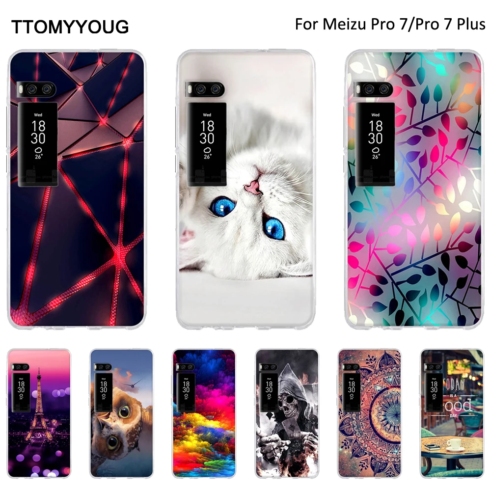 Cover For Meizu Pro 7 Plus Cover Soft Silicone Back Phone Case For Meizu Pro 7 Case Shells Fundas Coque For Meizu Pro7 Plus Bags
Cover For Meizu Pro 7 Plus Cover Soft Silicone Back Phone Case For Meizu Pro 7 Case Shells Fundas Coque For Meizu Pro7 Plus Bags