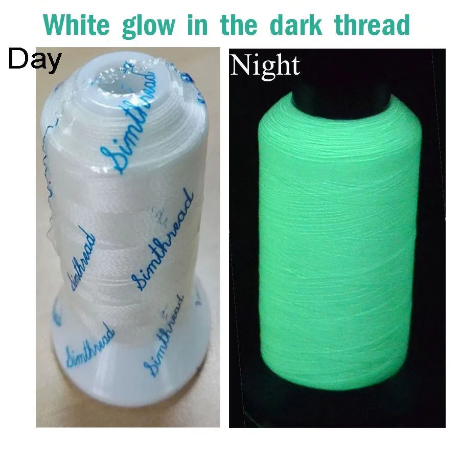 New Arrival Glow In The Dark Thread 500m/cone 5 Colors for Machine Embroidery thread
New Arrival Glow In The Dark Thread 500m/cone 5 Colors for Machine Embroidery thread