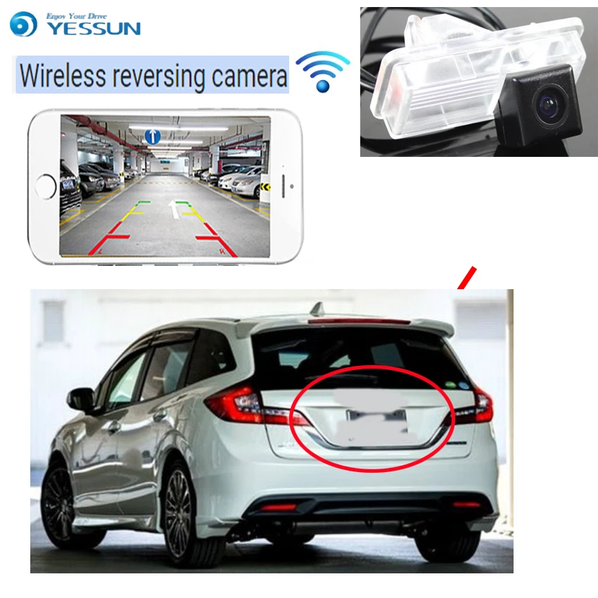 Камера заднего вида YESSUN для Honda Jade 2013 2014 2015, автомобильная беспроводная камера заднего вида с функцией ночного видения
Камера заднего вида YESSUN для Honda Jade 2013 2014 2015, автомобильная беспроводная камера заднего вида с функцией ночного видения