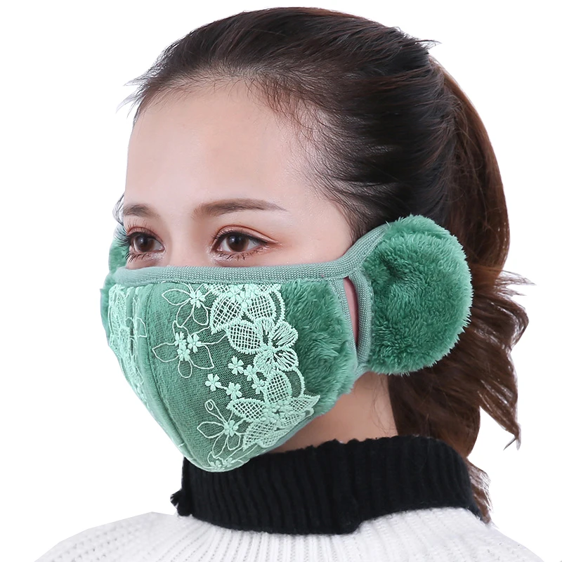 1Pcs Lace Mouth Mask Protect Ears Mask Protection Windproof Anti-Dust Anti-fog Mouth Face Mask for Women Girls
1Pcs Lace Mouth Mask Protect Ears Mask Protection Windproof Anti-Dust Anti-fog Mouth Face Mask for Women Girls