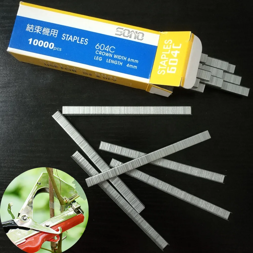2 box Use in Professional Vines Tying Machine garden Tools End tied tie tendril branch machine dedicated pin 10000/box
2 box Use in Professional Vines Tying Machine garden Tools End tied tie tendril branch machine dedicated pin 10000/box