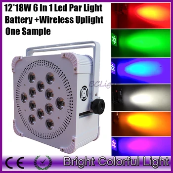 One sample High brightness 12*18w RGBWA +UV Wireless dmx battery led par uplights Wireless slim led par can Remote led par light
One sample High brightness 12*18w RGBWA +UV Wireless dmx battery led par uplights Wireless slim led par can Remote led par light