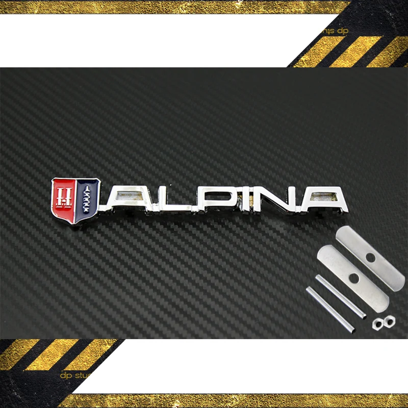 10 шт. 3D Металл мощность автомобиля эмблема на решетку радиатора хром значок