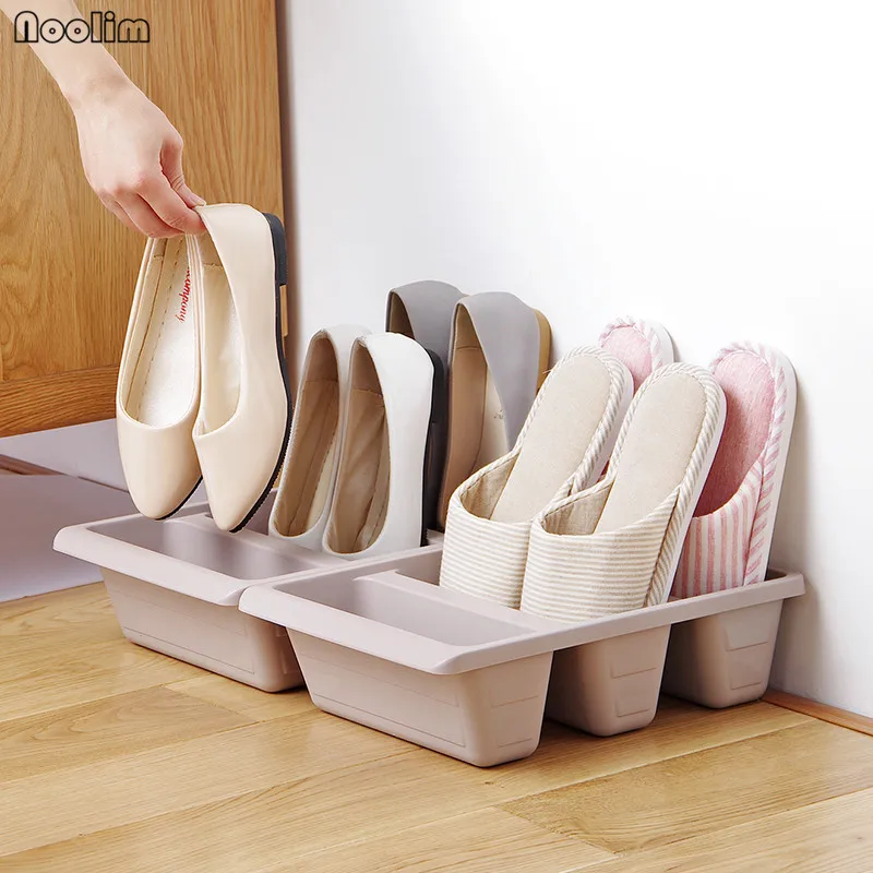 NOOLIM Plastic Shoes Storage Box Shoe Cabinet Organizer Save Space 3 Grids Shoe Storage Stand Living Room Convenient
NOOLIM Plastic Shoes Storage Box Shoe Cabinet Organizer Save Space 3 Grids Shoe Storage Stand Living Room Convenient