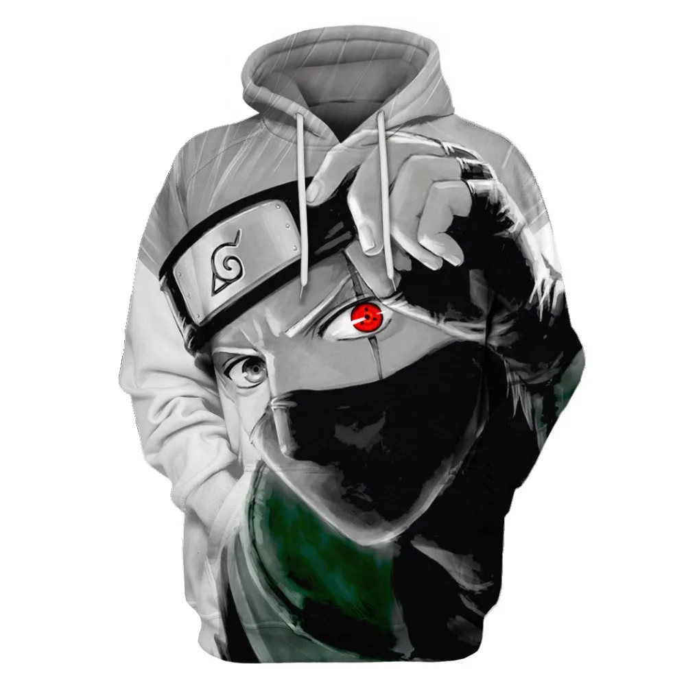 Autumn Winter Thin Stylish 3D Sweatshirts Men/Women Hoodies With Hat Print Naruto Hatake Kakashi Hooded Hoodies Tops US Size
Autumn Winter Thin Stylish 3D Sweatshirts Men/Women Hoodies With Hat Print Naruto Hatake Kakashi Hooded Hoodies Tops US Size