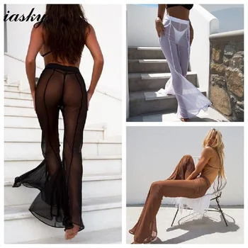 Iasky Sexy See Through Bikini Cover Up Women Swimsuit Swimwear Bathing Suit Cover Ups Mesh Beach Pants New
Iasky Sexy See Through Bikini Cover Up Women Swimsuit Swimwear Bathing Suit Cover Ups Mesh Beach Pants New